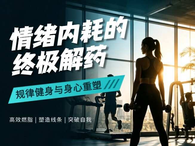 人在低谷、焦虑内耗时，为什么一定要去健身？